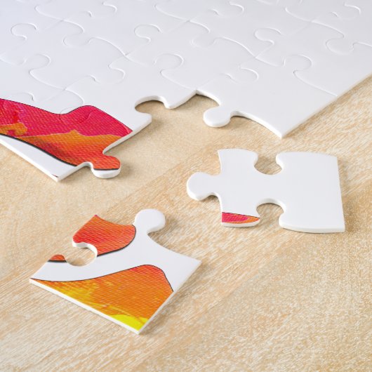 SlipperyJoe's plastic 45 RPM-recordadaptervibran Legpuzzel (Zijkant)