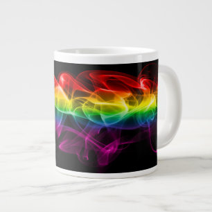 SlipperyJoe's pluim van regenboogenergie damp ving Extra Grote Beker