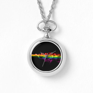 SlipperyJoe's pluim van regenboogenergie damp ving Horloge