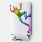 SlipperyJoe's Pride Frog beeldje Levendige kleuren (Achterkant)