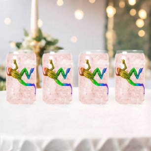 SlipperyJoe's Pride Frog figurine Colore vif