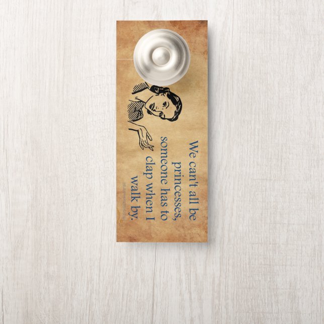 SlipperyJoe's Prinses klap lopen grappig jaren 50  (Op knop)