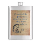 SlipperyJoe's Prinses klap lopen grappig jaren 50 Flacon (Voorkant)