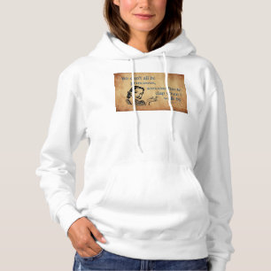 SlipperyJoe's prinsessen klappen vintage poster re Hoodie