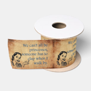 SlipperyJoe's prinsessen klappen vintage poster re Lint