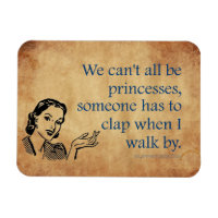 SlipperyJoe's prinsessen klappen vintage poster re