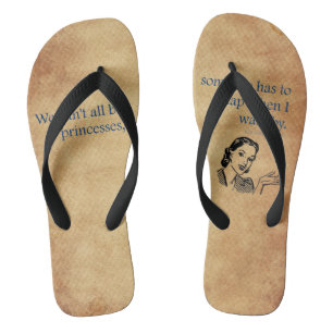 SlipperyJoe's prinsessen klappen vintage poster re Teenslippers