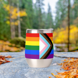 SlipperyJoe's Progress Pride-vlag zes klassieke ho