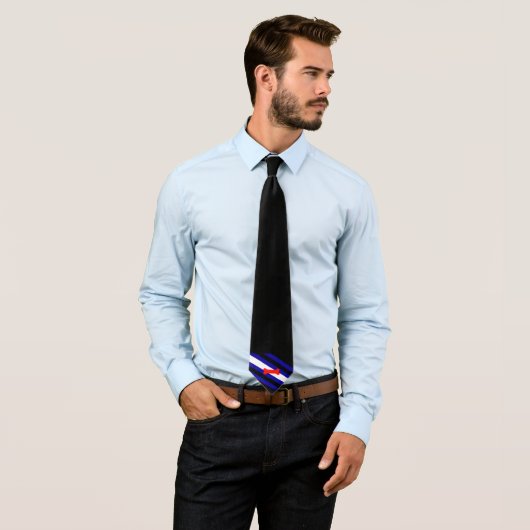 SlipperyJoe's Puppy Play Pride Flag fetishes LGBTQ Stropdas (In situ)