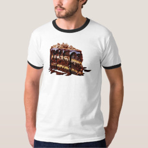 SlipperyJoe's pure chocoladetaart is rijk aan deca T-shirt