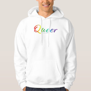 SlipperyJoe's rare enkele expressieve woord vloeie Hoodie
