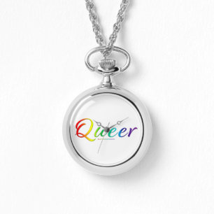 SlipperyJoe's rare enkele expressieve woord vloeie Horloge