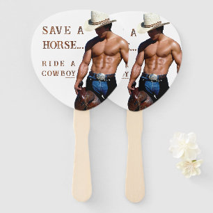 SlipperyJoe's red hoeden strohoed cowboyhoed mus Handwaaier