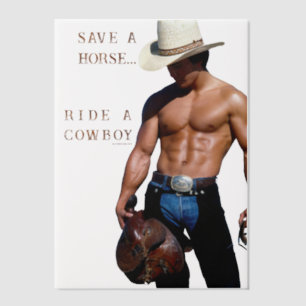 SlipperyJoe's red hoewel paard rijden stro cowboyh Vellum Uitnodigingen