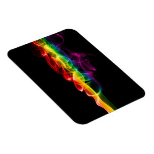 SlipperyJoe's Regenboog rook damp golvende regenbo Magneet