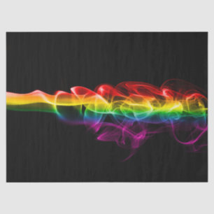 SlipperyJoe's Regenboog rook damp krul regenboog c Tissuepapier