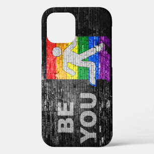 SlipperyJoe's regenboog trots kleurenpaneel stedel iPhone 12 Pro Hoesje