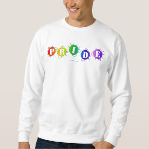 SlipperyJoe's regenboogkleurige pride-teken barst  Trui