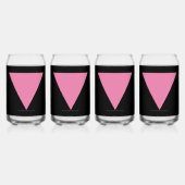 SlipperyJoe's rose triangle drapeau clair rose sym (Dos)