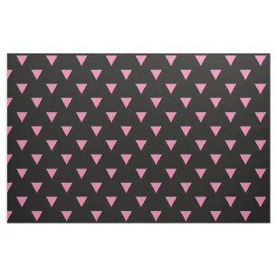 SlipperyJoe's roze driehoekige vlag helder roze sy Stof