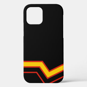 SlipperyJoe's rubber trotsky vlag pijlen chevrons iPhone 12 Pro Hoesje