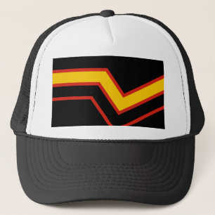 SlipperyJoe's rubber trotsky vlag pijlen chevrons Trucker Pet
