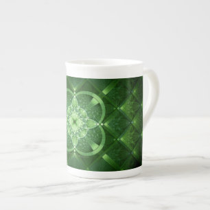 SlipperyJoe's Saint Patrick's Day gloeiende vier b Porselein Kop