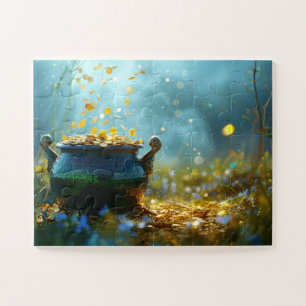 SlipperyJoe's Saint Patricks Day grote  pot Legpuzzel