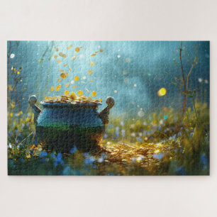 SlipperyJoe's Saint Patrick's Day grote  pot Legpuzzel