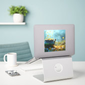 SlipperyJoe's Saint Patrick's Day grote  pot Sticker (Laptop op bureau)