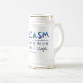 SlipperyJoe's Sarcasm slaat illegale grappige slog Bierpul (Voorkant rechts)