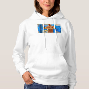 SlipperyJoe's shirtloze gespierde man abs borst sc Hoodie