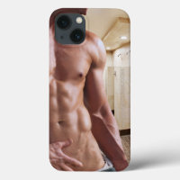 SlipperyJoe's shirtloze gespierde mannen torso six