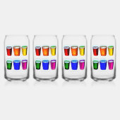 SlipperyJoe's shot glasses liquid pride colors cel (Recto)
