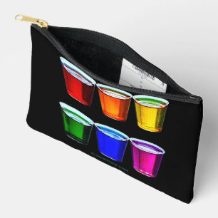 SlipperyJoe's shotglazen zes kopjes horizontaal ge Etui