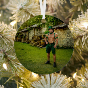 SlipperyJoe's St. Patrick's Dag feestelijke kabout Metalen Ornament