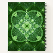SlipperyJoe's St. Patrick's Day gloeiende vier bla Notitieboek (Achterkant)