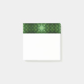 SlipperyJoe's St. Patrick's Day gloeiende vierblad Post-it® Notes (Voorkant)
