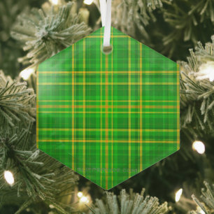 SlipperyJoe's St. Patrick's Day Iers-geïnspireerde Glas Ornament