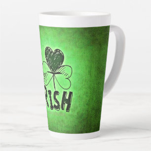 SlipperyJoe's St. Patrick's Day vakantie Ierse gra Latte Mok