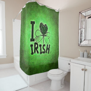 SlipperyJoe's St. Patrick's Day vakantie Ierse pr Douchegordijn