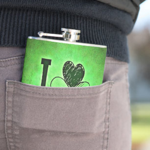 SlipperyJoe's St. Patrick's Day-vakantie Ierse pr Heupfles