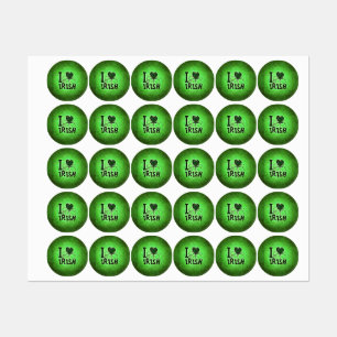 SlipperyJoe's St. Patrick's Day-vakantie Ierse pr Labels
