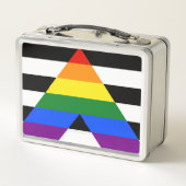 SlipperyJoe's Straight Ally Flag homo geschenken L (Achterkant)