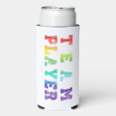 SlipperyJoe's Team Player zegt verloop regenboog c (Seltzer Achterkant)