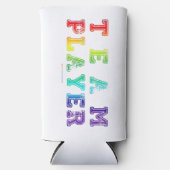 SlipperyJoe's Team Player zegt verloop regenboog c (Voorkant)