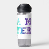 SlipperyJoe's Team Player zegt verloop regenboog c Waterfles (Achterkant)