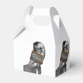 SlipperyJoe's Thanksgiving man, hete zes-pack buis Bedankdoosjes (Voorkant Zijde)