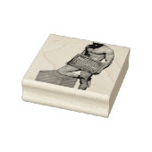 SlipperyJoe's Thanksgiving man, hete zes-pack buis Rubberstempel (Stempel)