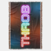 SlipperyJoe's throb regenboogachtige gradiënt dik Deken (Voorkant Verticaal)